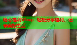 糖心福利Vlog：轻松分享福利，记录美好生活