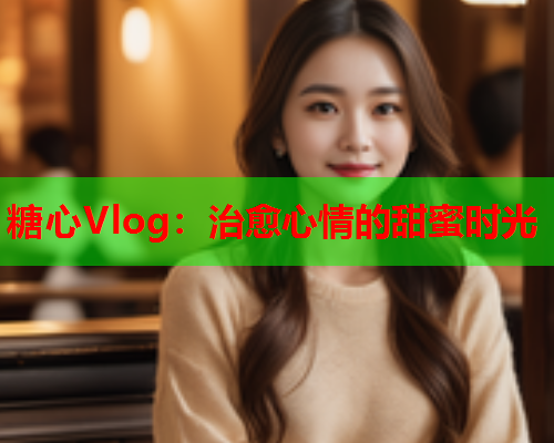 糖心Vlog：治愈心情的甜蜜时光