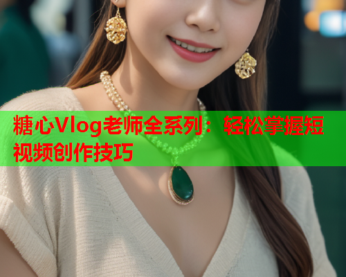 糖心Vlog老师全系列：轻松掌握短视频创作技巧