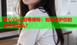 糖心Vlog封号揭秘：如何保护你的创作与隐私？