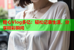 糖心Vlog多亿：轻松记录生活，分享精彩瞬间