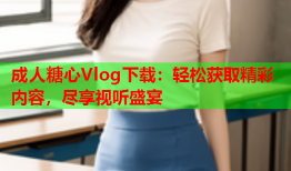 成人糖心Vlog下载：轻松获取精彩内容，尽享视听盛宴