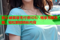 糖心破解版无付费iOS：畅享无限乐趣，轻松解锁精彩内容