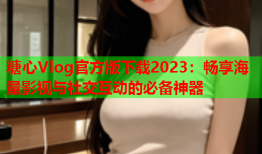 糖心Vlog官方版下载2023：畅享海量影视与社交互动的必备神器