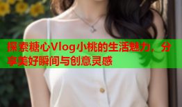 探索糖心Vlog小桃的生活魅力，分享美好瞬间与创意灵感