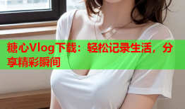 糖心Vlog下载：轻松记录生活，分享精彩瞬间