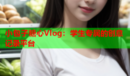 小包子糖心Vlog：学生专属的创意记录平台