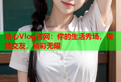 糖心Vlog官网：你的生活秀场，视频交友，精彩无限