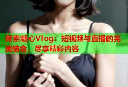 探索糖心Vlog：短视频与直播的完美结合，尽享精彩内容