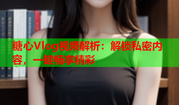 糖心Vlog视频解析：解锁私密内容，一键畅享精彩