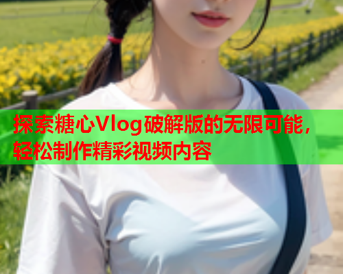 探索糖心Vlog破解版的无限可能，轻松制作精彩视频内容