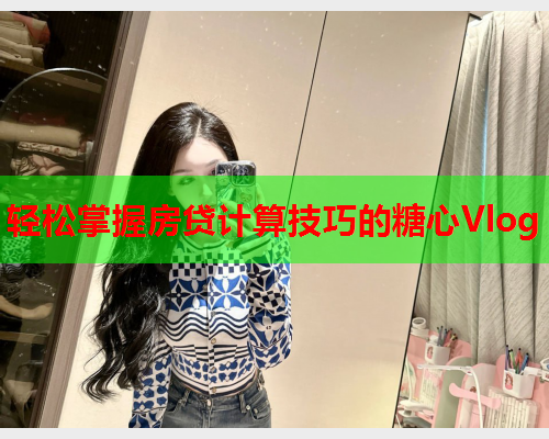 轻松掌握房贷计算技巧的糖心Vlog