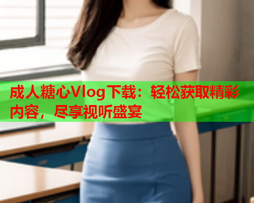 成人糖心Vlog下载：轻松获取精彩内容，尽享视听盛宴