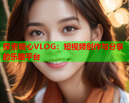 探索糖心VLOG：短视频创作与分享的乐趣平台