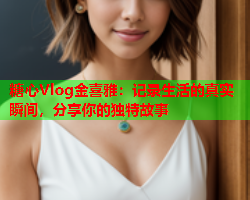 糖心Vlog金喜雅：记录生活的真实瞬间，分享你的独特故事