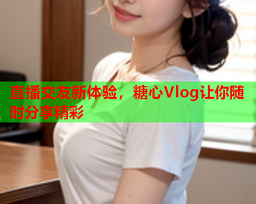 直播交友新体验，糖心Vlog让你随时分享精彩