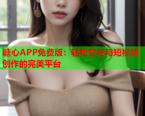 糖心APP免费版：轻松交友与短视频创作的完美平台